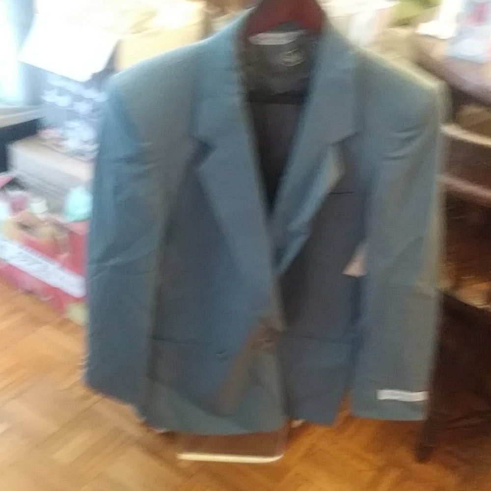 Silk Austin Reed Size 8 Grey Blazer